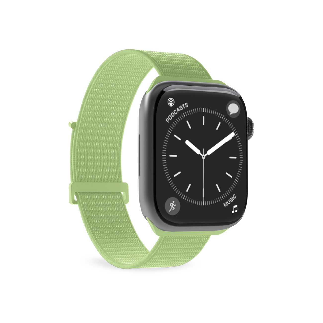 Puro Sport Strap jaoks Apple Watch 38/40/41/42mm - Roheline