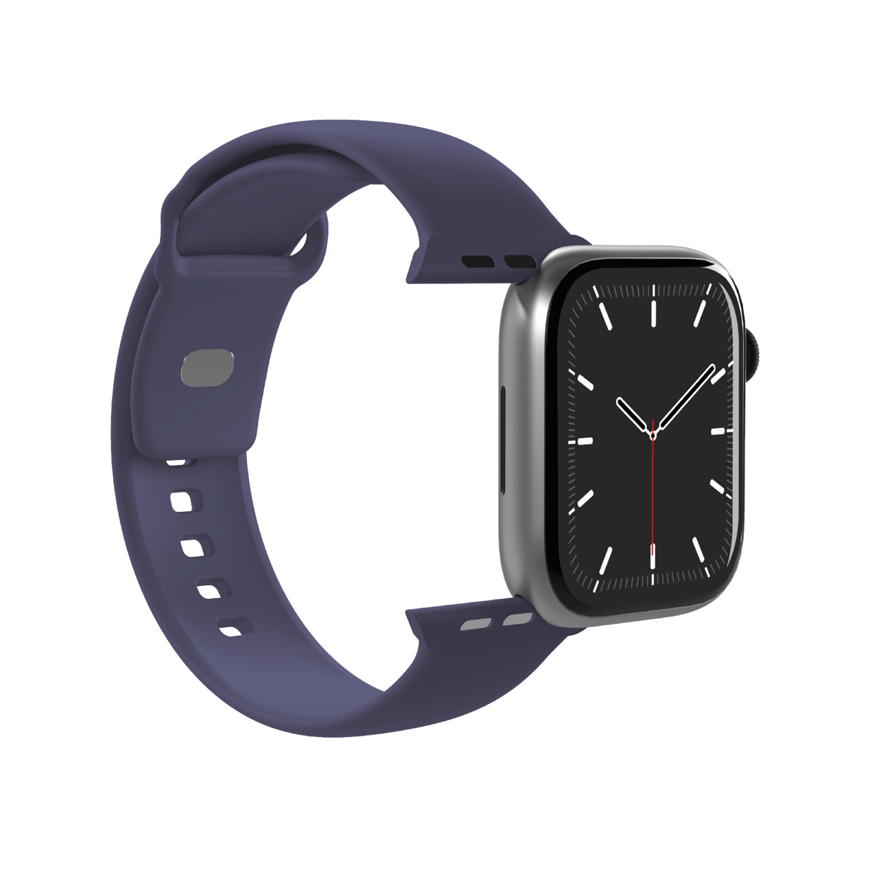 Puro Icon Strap jaoks Apple Watch 44/45/46/49mm - Navy Sinine