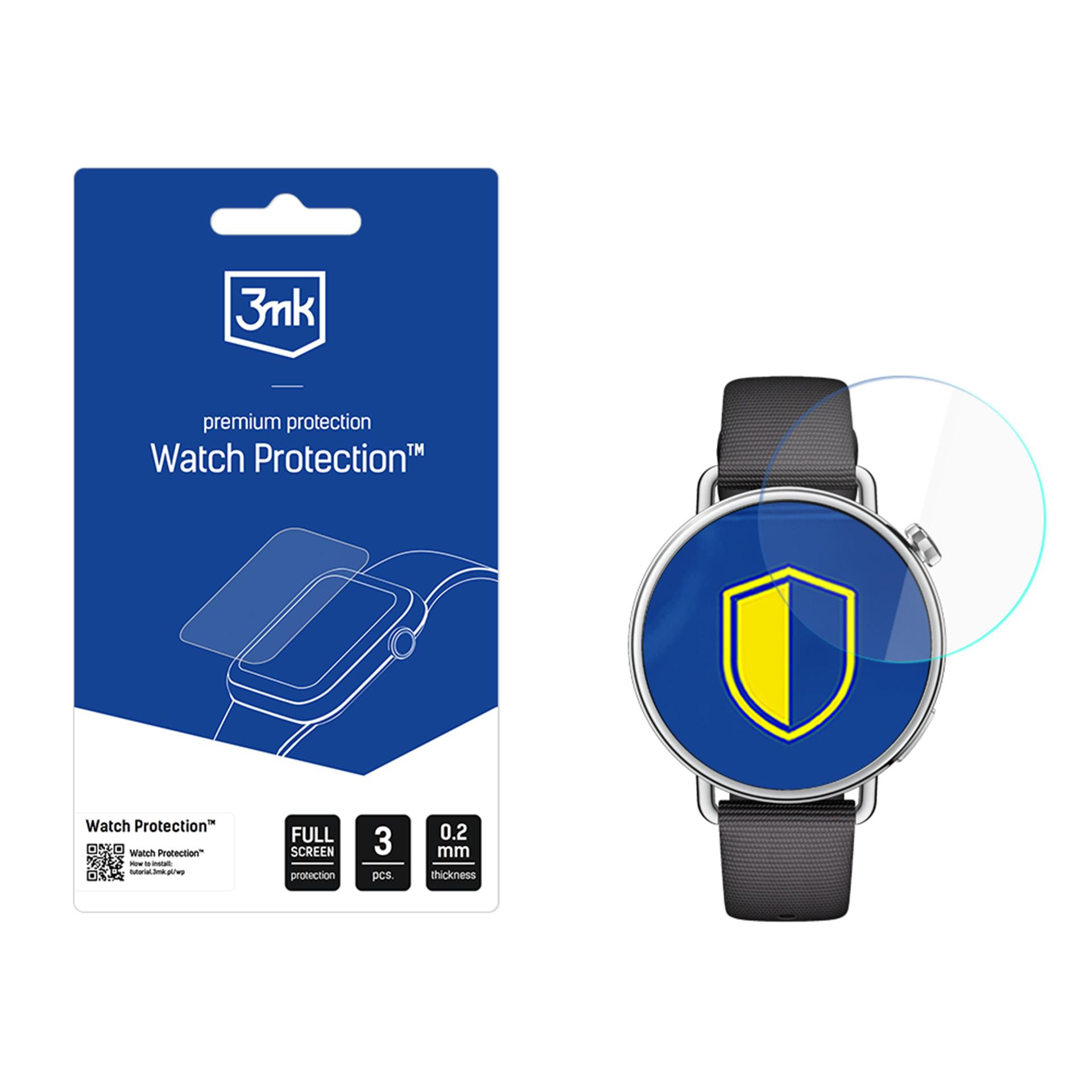 3mk Watch Protection FlexibleGlass hybrid glass jaoks the smartwatch display jaoks Xiaomi Watch S4 41 mm
