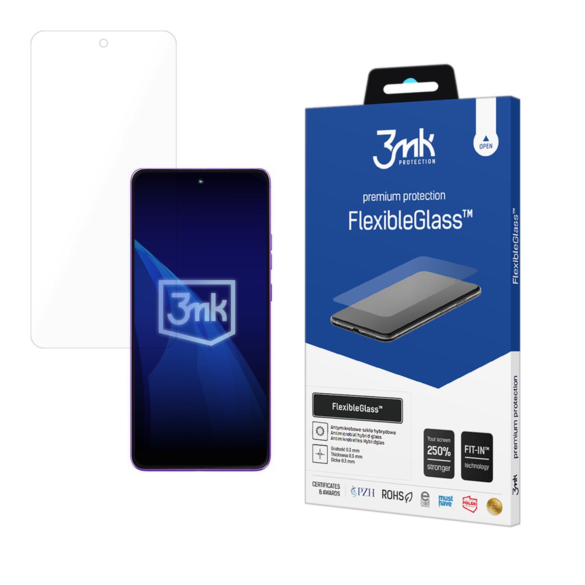 3mk FlexibleGlass Hybrid Glass jaoks Motorola Moto G36 5G