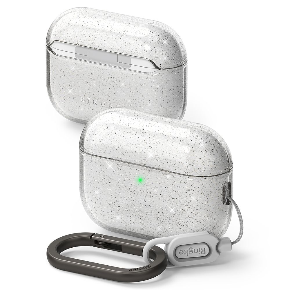 Ringke Air Ümbris jaoks AirPods Pro 3 - Läbipaistev Glitter