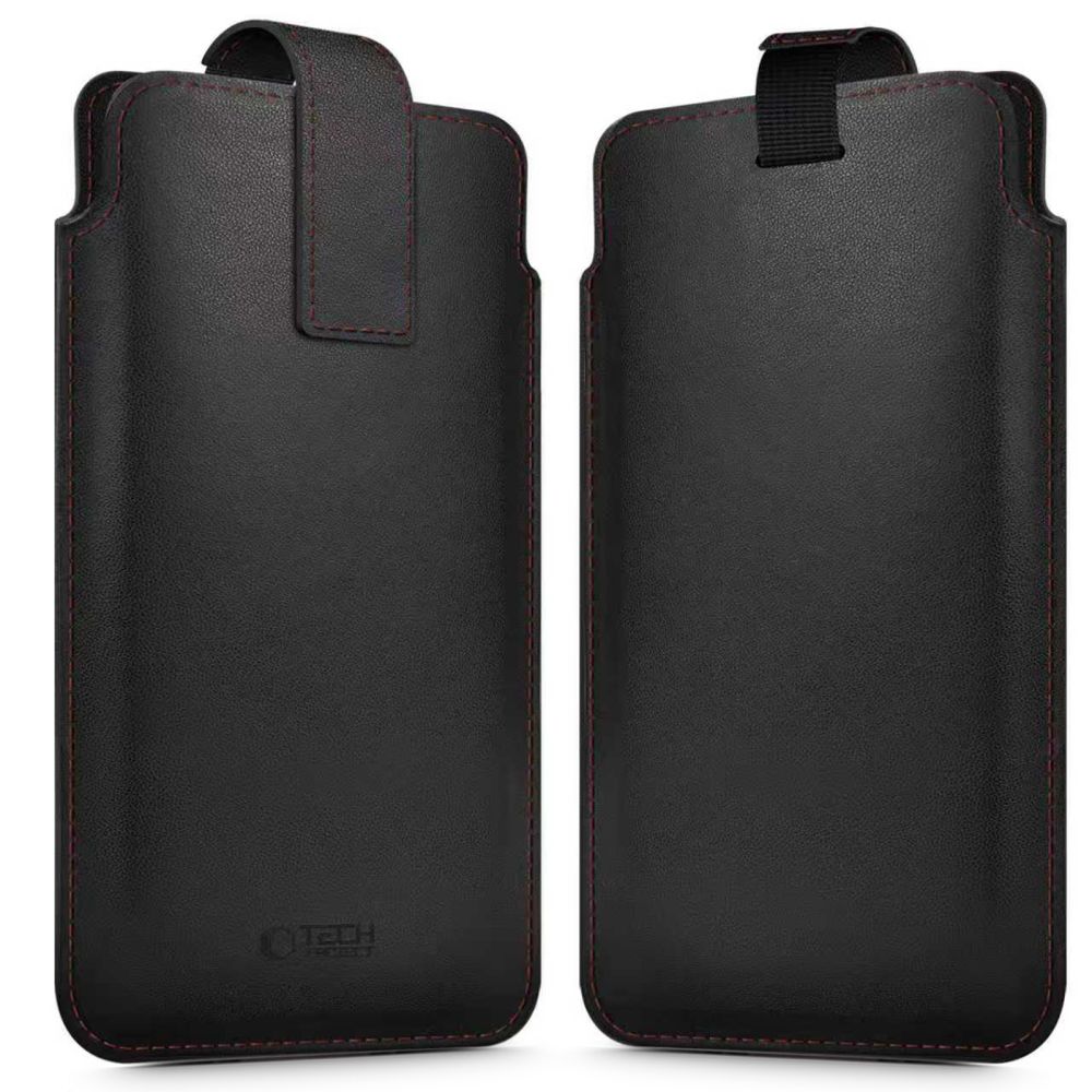 Tech-Protect SM65 ümbris jaoks 6.0-6.9" smartphones - must and punane
