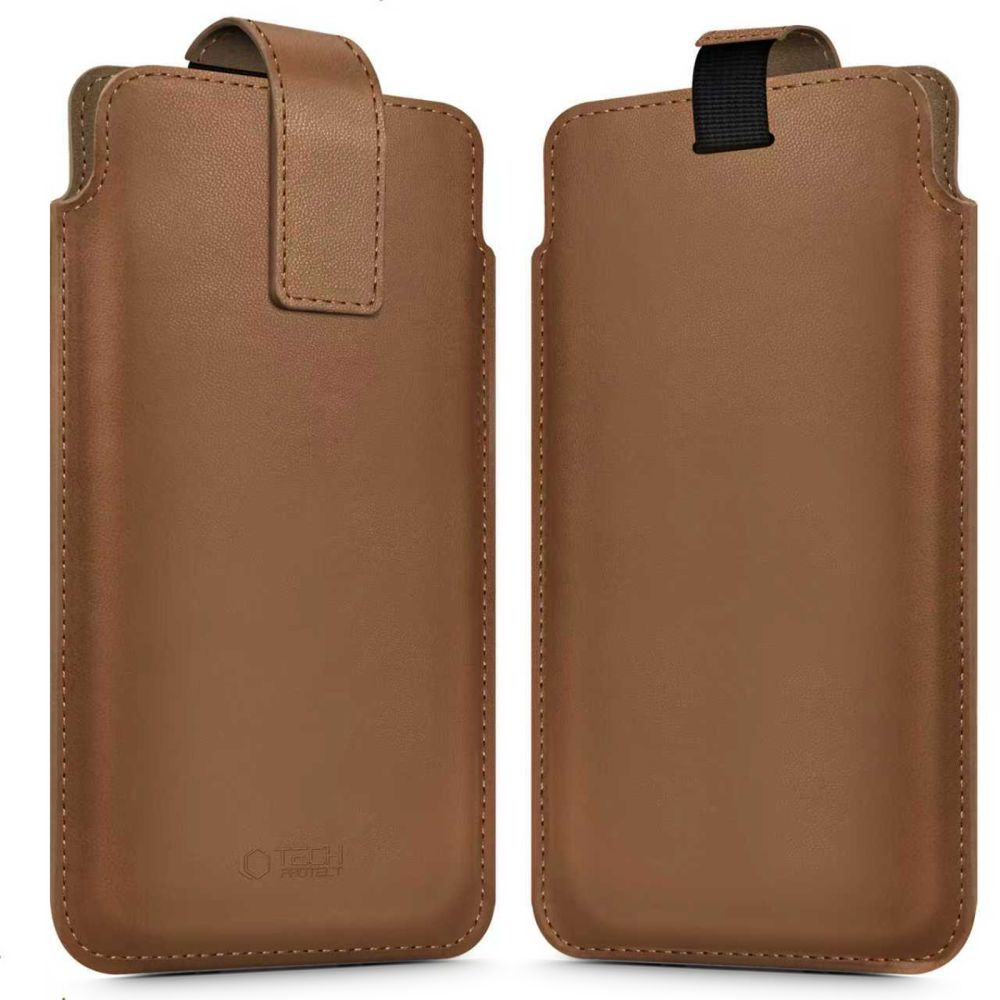 Tech-Protect SM65 ümbris jaoks 6.0-6.9" smartphones - brown