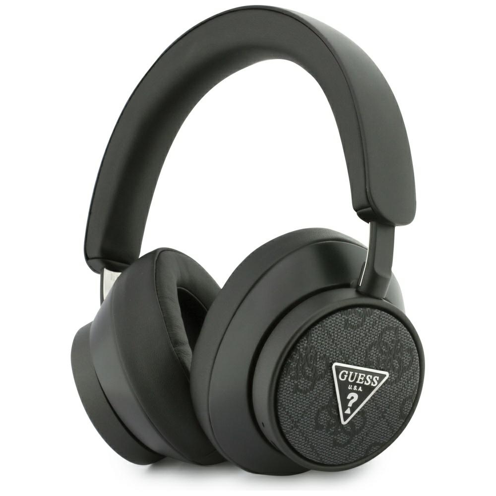 Guess 4G Triangle Logo Bluetooth Over-Ear Kõrvaklapid - Must
