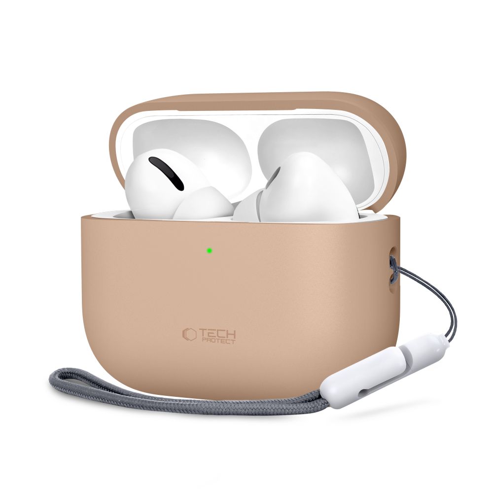 Tech-Protect Silicone Ümbris jaoks AirPods Pro 3 - Beige