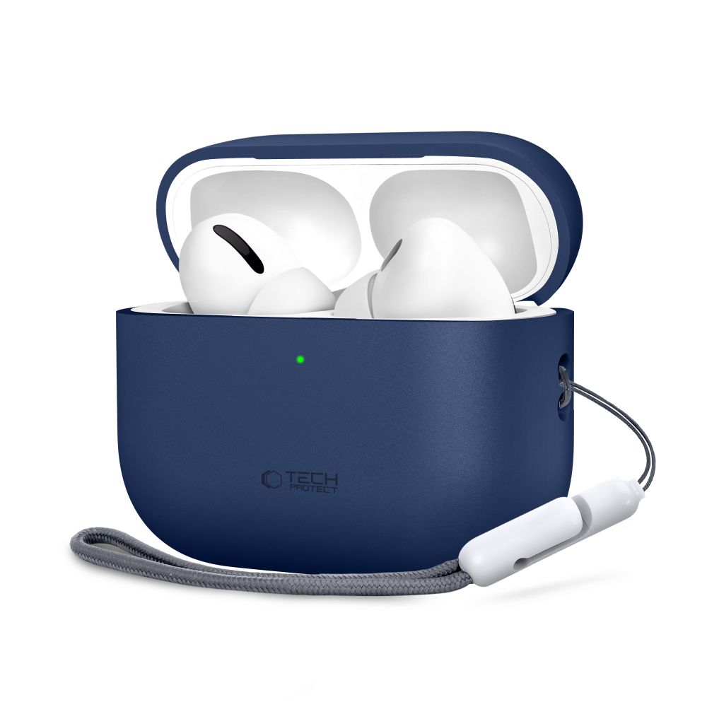 Tech-Protect Silicone Ümbris jaoks AirPods Pro 3 - Navy Sinine