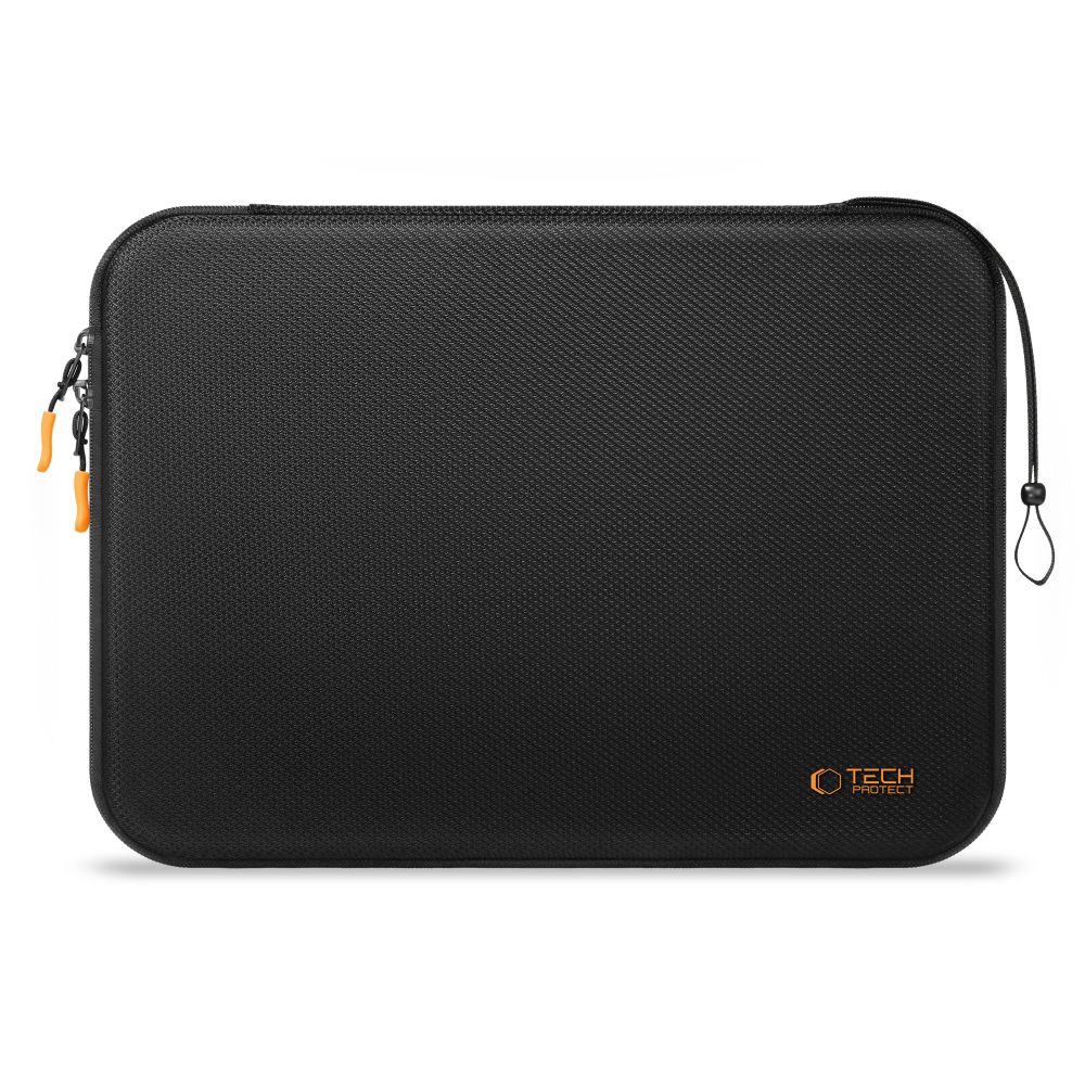 Tech-Protect Hardpouch jaoks 15-16 Laptops - must and oranž