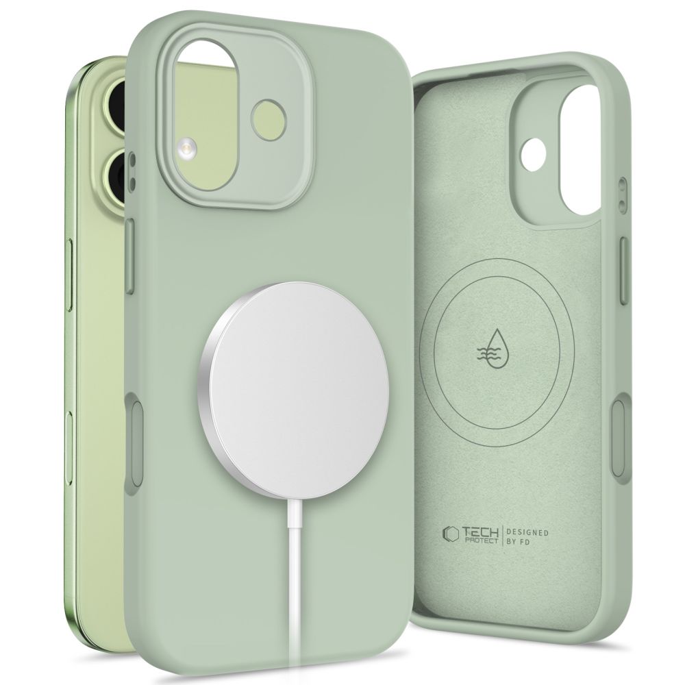 Tech-Protect Uniq MagSafe ümbris jaoks iPhone 17 - roheline