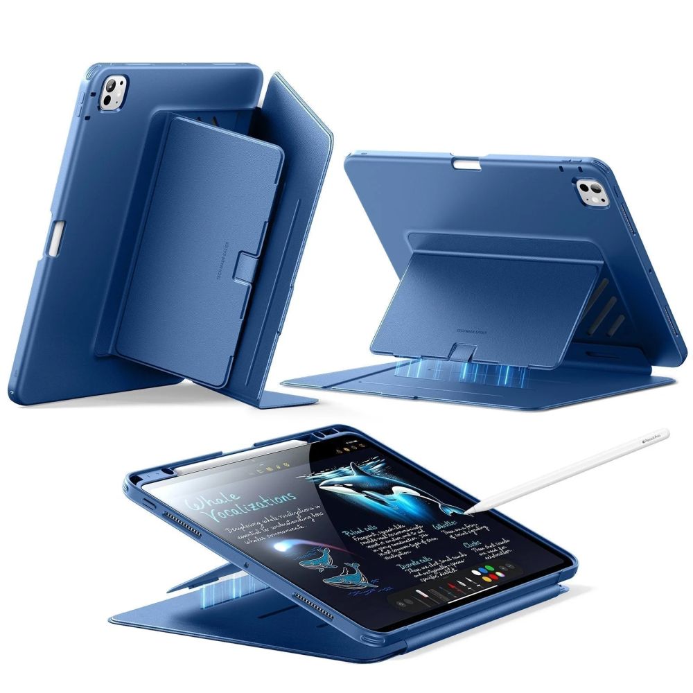 ESR Flip Hybrid Ümbris jaoks iPad Pro 13” 7 / 8 / 2024-2025 - Navy sinine