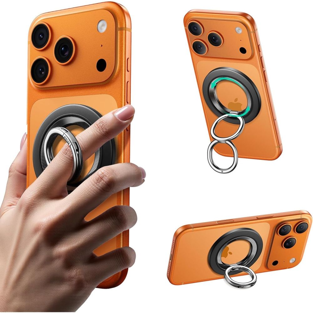 ESR Magnetic HaloLock MagSafe Phone Hoidja - must
