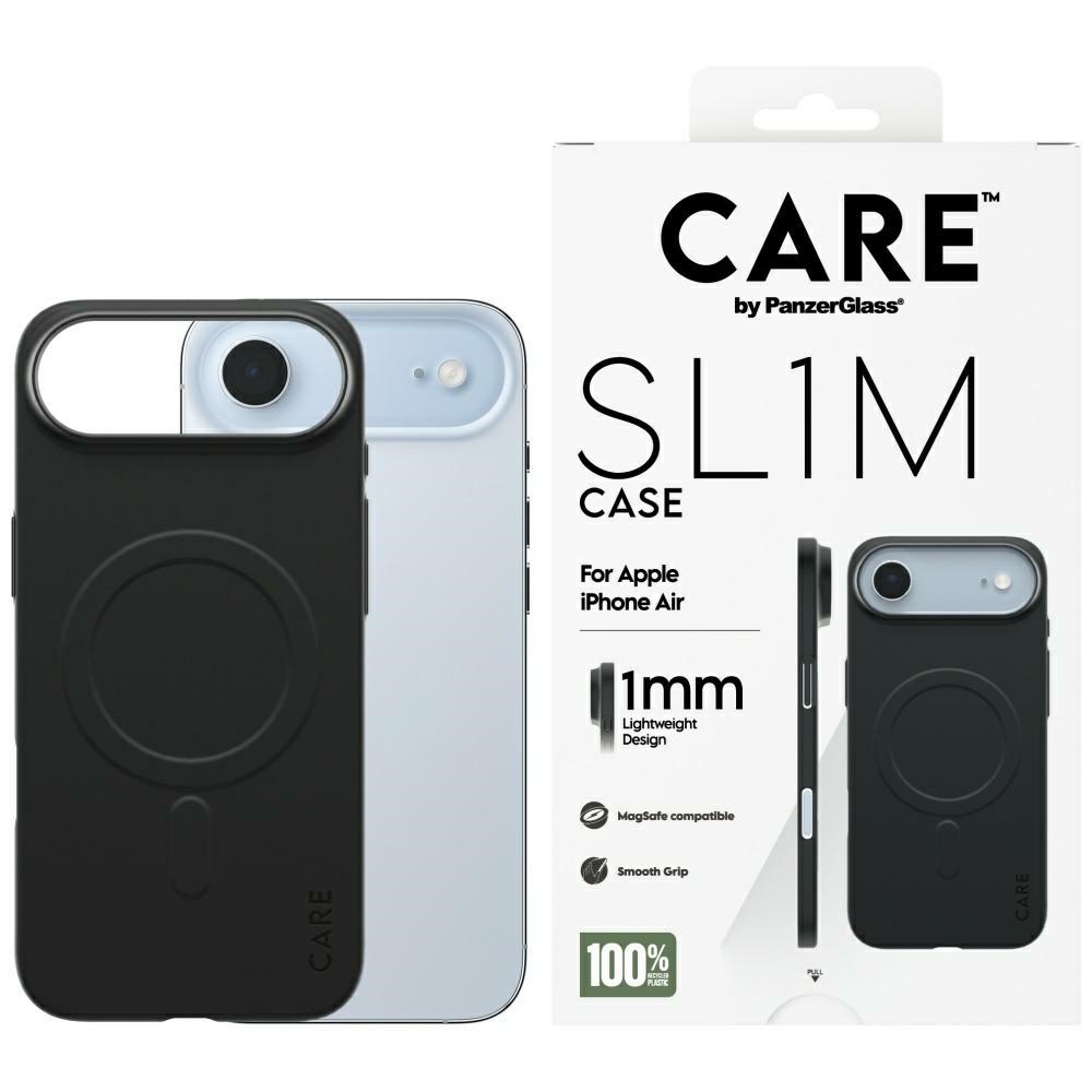 CARE by PanzerGlass SL1M MagSafe Ümbris jaoks iPhone Air - must