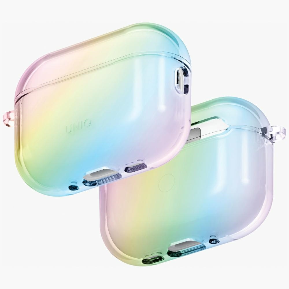 Uniq Iridescia Hang Ümbris jaoks AirPods Pro 3 - Läbipaistev Multicolor