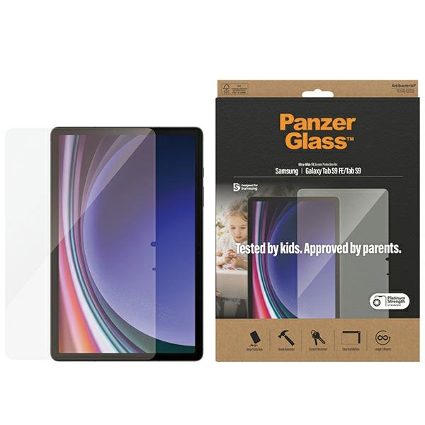 PanzerGlass Ultra-Wide Fit Karastatud klaas jaoks Samsung Galaxy Tab S9 / S9 FE 7332