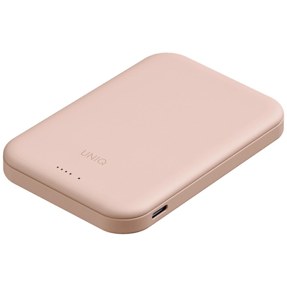 Uniq Lyden Lexa Magnetic 5000mAh PD USB-C MagSafe Akupank - roosa