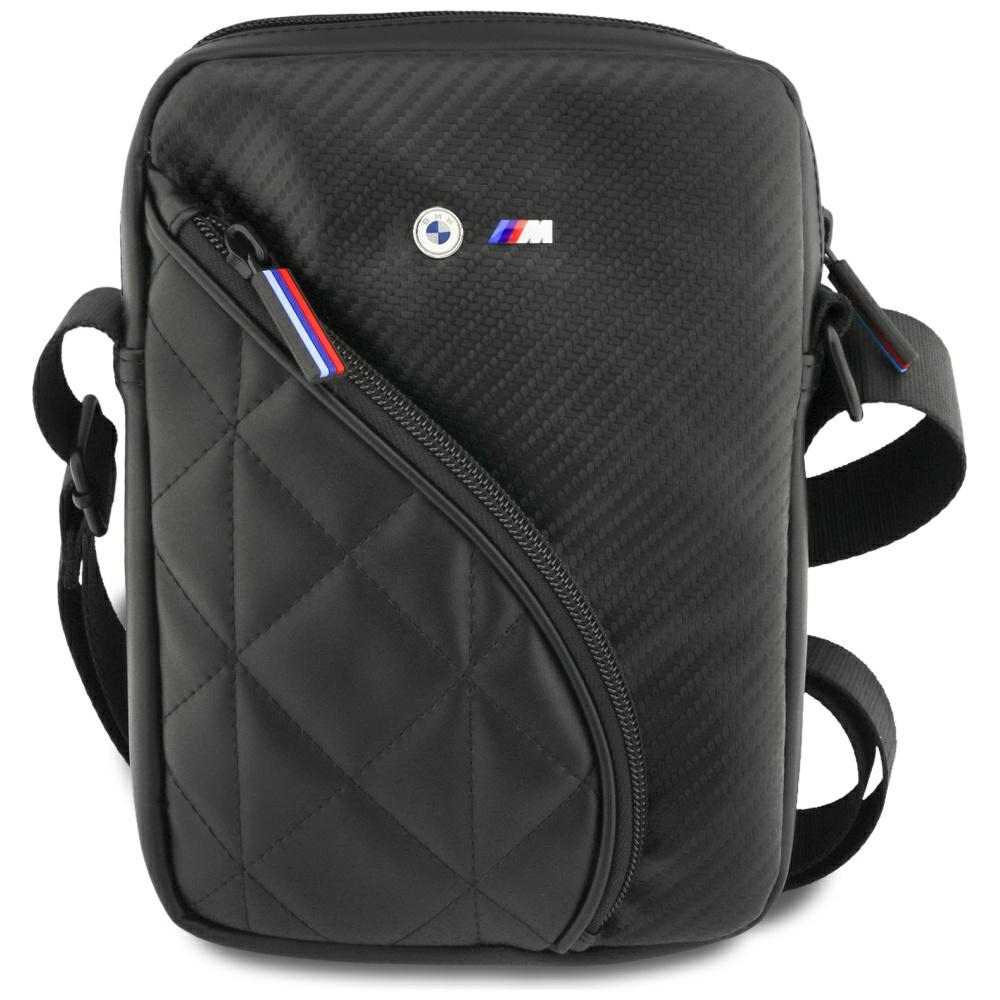 BMW Carbon Pockets & Metal Logo 8" Tablet Bag - must