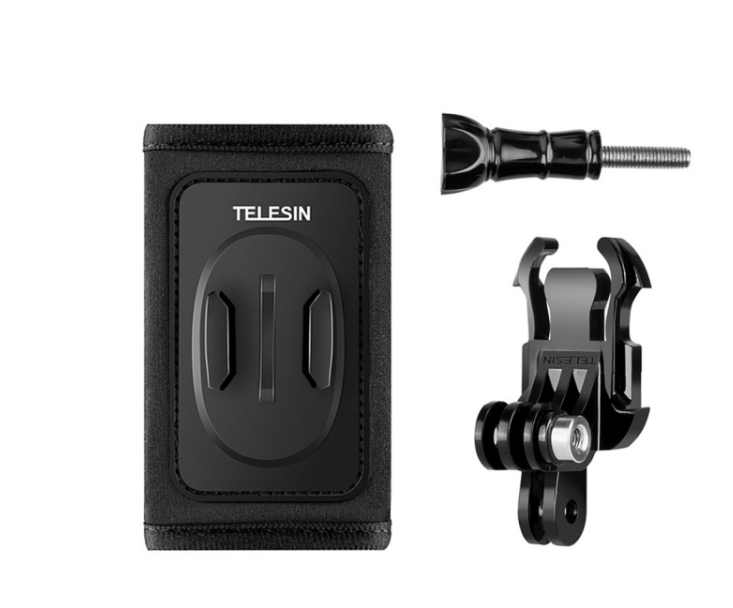 Telesin backpack strap mount with J-hook mount jaoks GoPro/Osmo Action (GP-BPM-003)