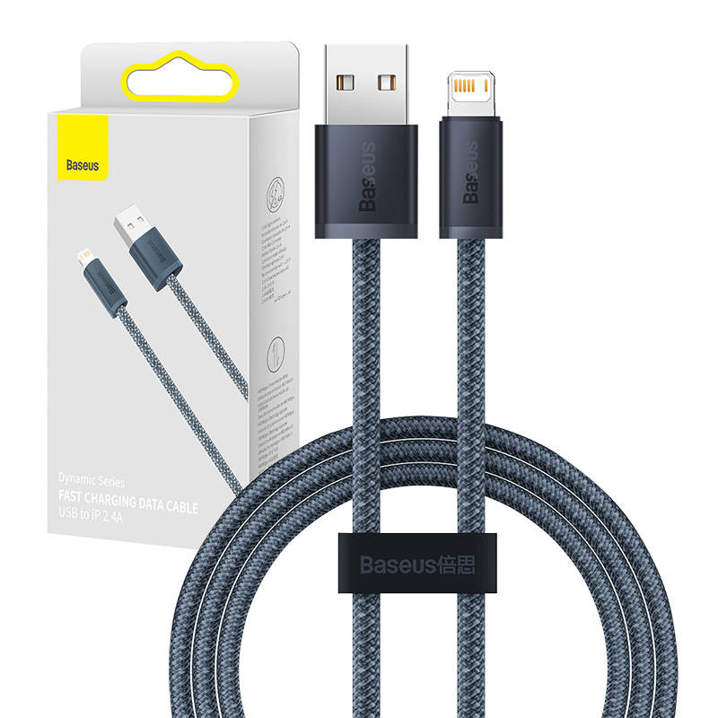 Baseus Dynamic Series kaabel USB to Lightning, 2.4A, 1m (hall)