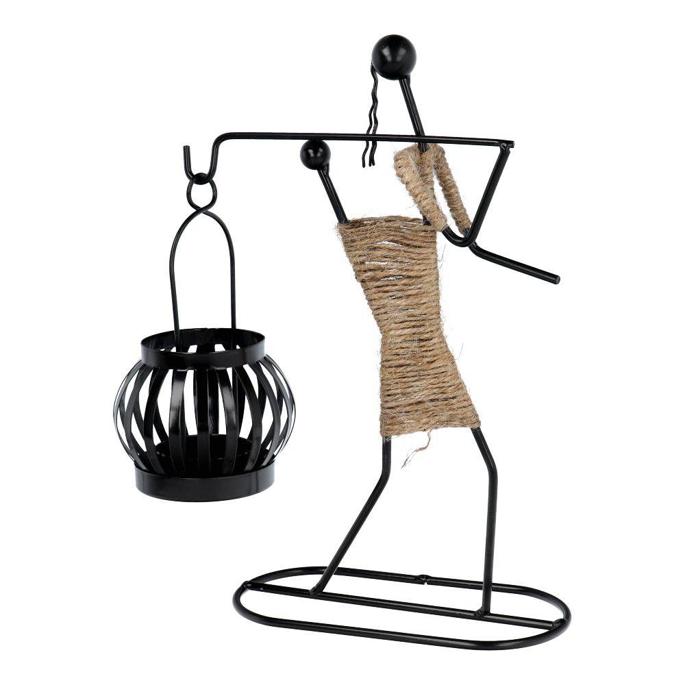 Decorative metall candlestick ART DECO Africa mudel C IALC-1