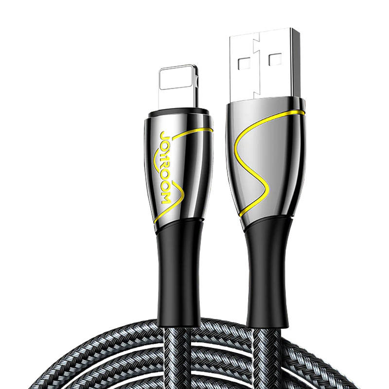 Кабель USB Joyroom "Mermaid" чёрный Lightning 120 см