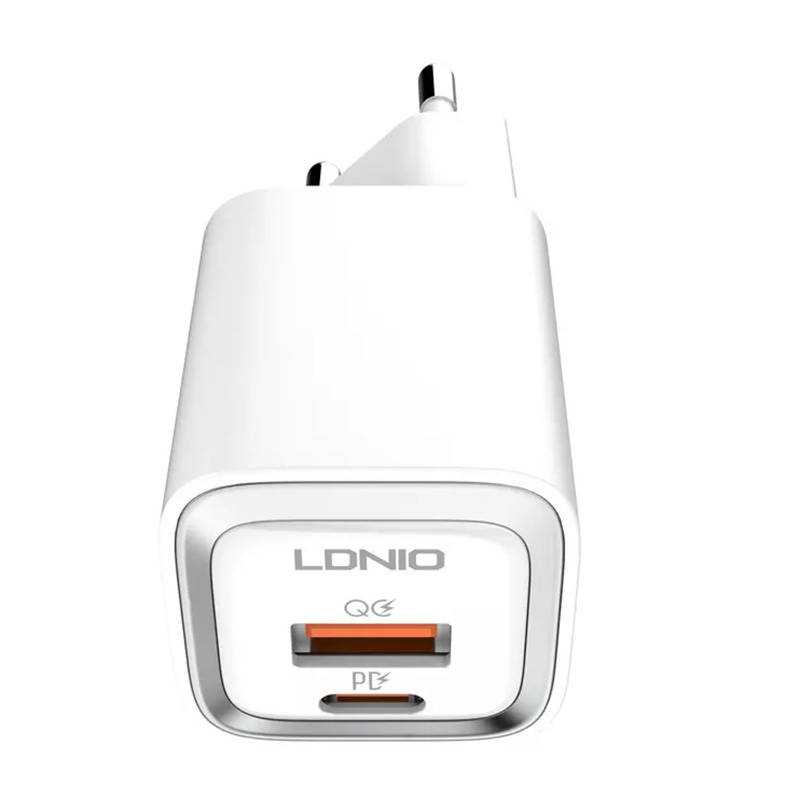 Seina laadija LDNIO A2318M USB, USB-C + USB-C - Lightning Kaabel