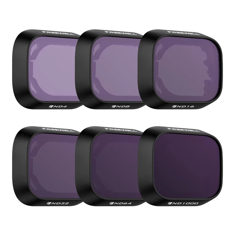 Set of 6 Freewell All Day filters jaoks DJI Mini 3 Pro / Mini 3
