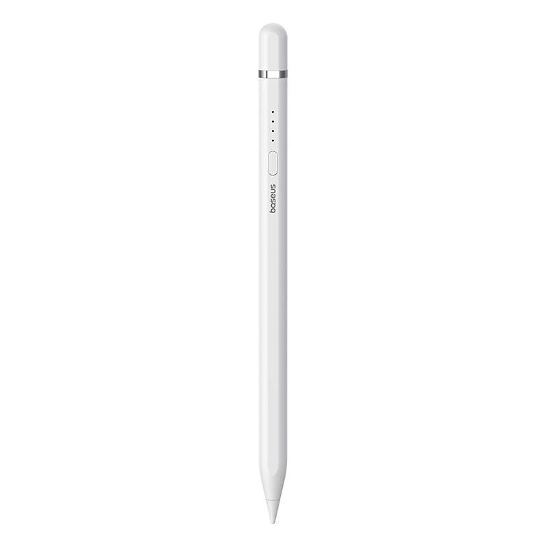 Active stylus Baseus Smooth Writing Series with plug-in charging, lightning (valge)
