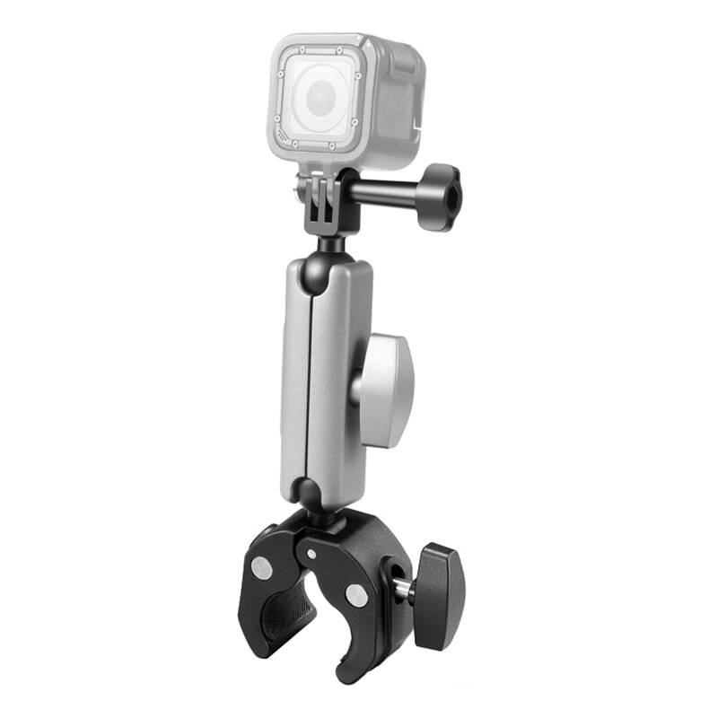 PULUZ motorcycle mount jaoks sports cameras (DJI, GoPro, Insta360) (must)