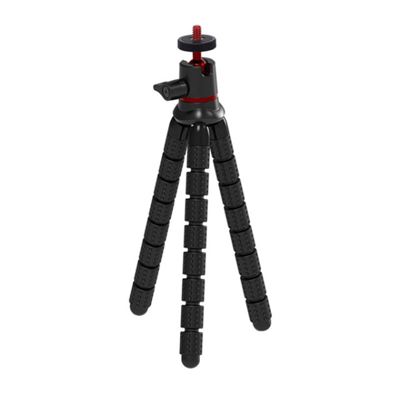 Tripod PULUZ flexible with remote control jaoks cell phones (Apple) and sports cameras (DJI Action, GoPro, Insta360)