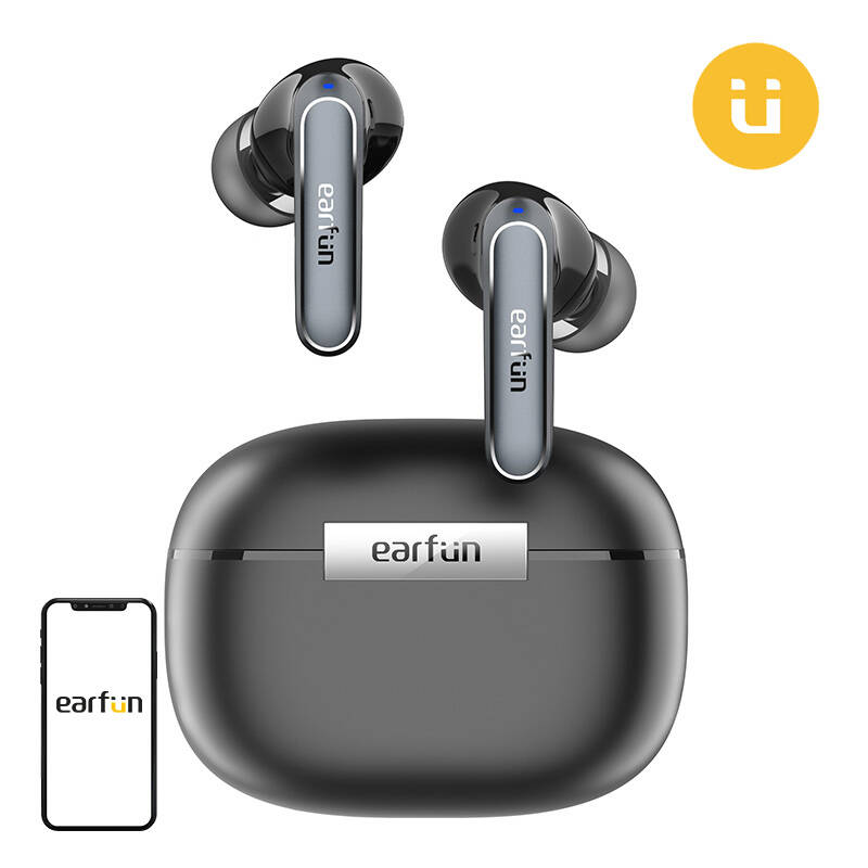 Kõrvaklapid TWS EarFun Air2  (must)