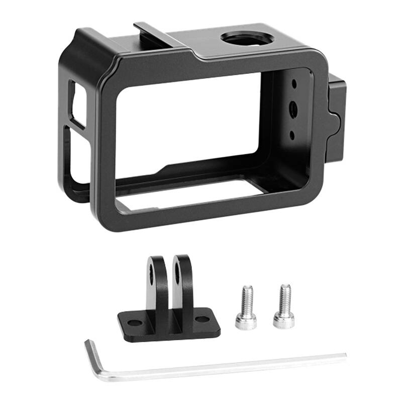 Metal Cage with Cold Shoe PULUZ jaoks DJI Osmo Action 4/3