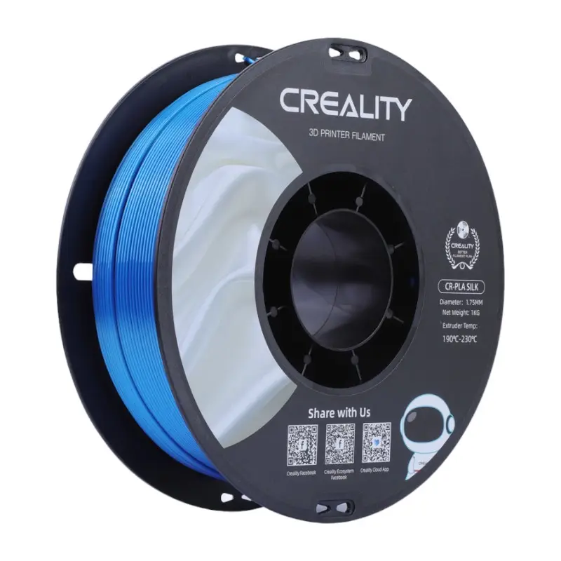 CR-Silk PLA Filament Creality (sinine)