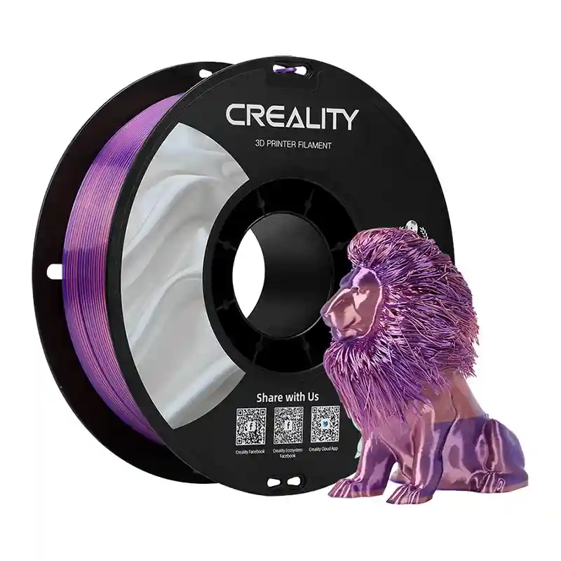 CR-Silk PLA Filament Creality (roosa-lilla)