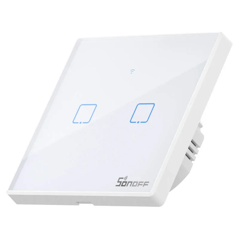 Nutikas Lüliti WiFi + RF 433 Sonoff T2 EU TX (2-channel) updated