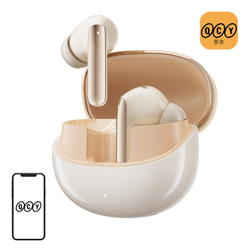 TWS QCY MeloBuds Pro HT08 kõrvaklapid, ANC (kuldne)