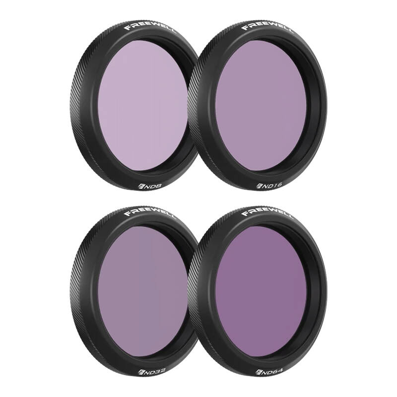 Freewell set of 4 ND filters jaoks DJI Osmo Action 5 Pro