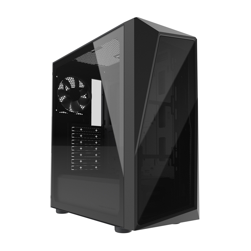 Cooler Master CMP 520L computer ümbris (must)