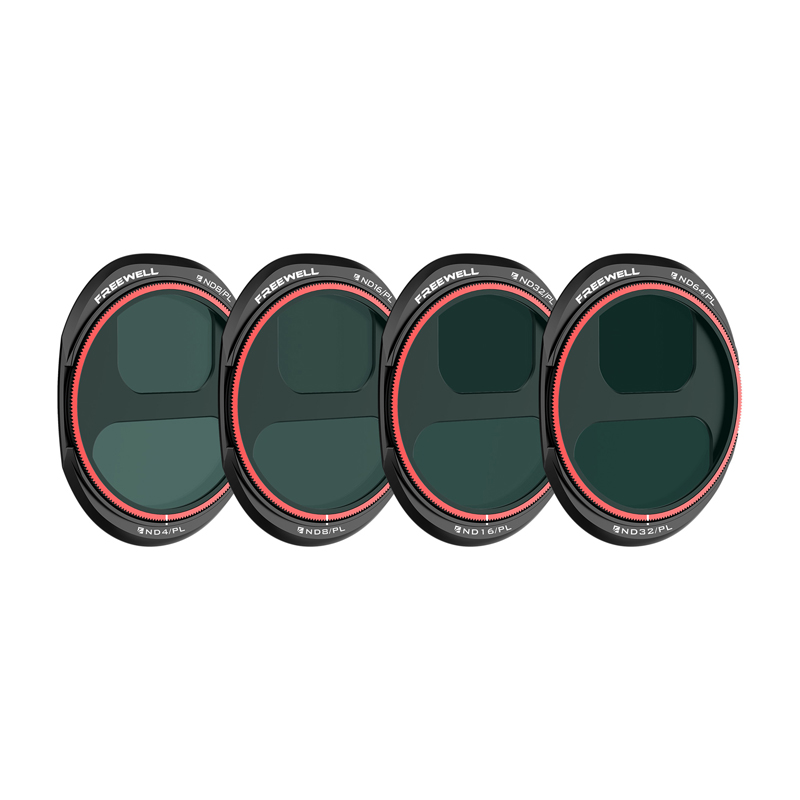 FREEWELL filter set jaoks DJI Mavic 4 Pro ND/PL Bright Day (4pcs)