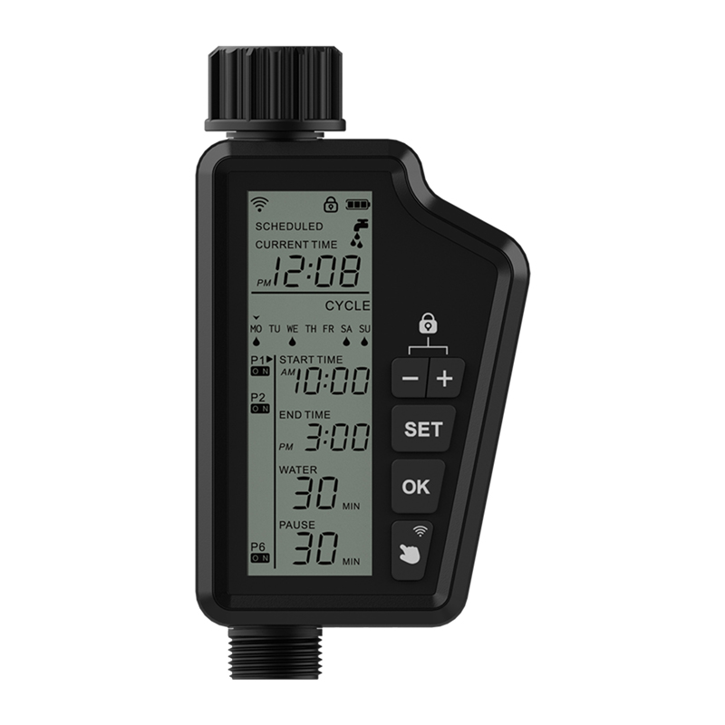 Nutikas Wi-Fi irrigation kontroller koos large LCD ekraan Avatto SWT60-EU