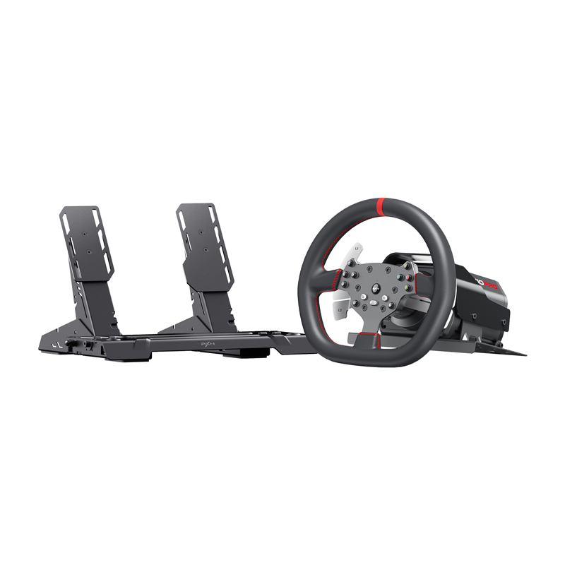 PXN-V10 Ultra mängu komplekt - steering wheel + pedal + clamps + mounting accessories (PS4 / Xbox one / PC / Xbox Seeria X&S)