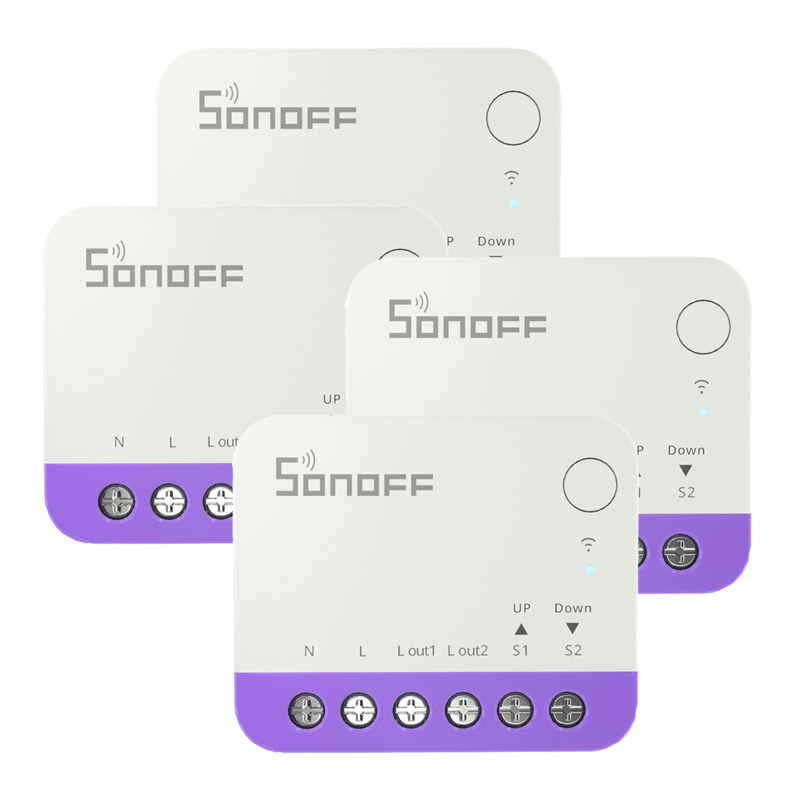Sonoff MINI-RBS WiFi Nutikas Mini Roller Shutter Lüliti (4 tk.)