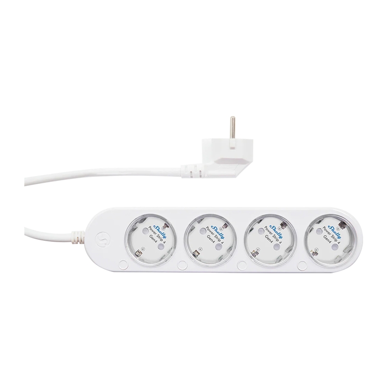 Nutikas 12A Shelly Power Strip 4 Gen4 Zigbee/Matter power strip