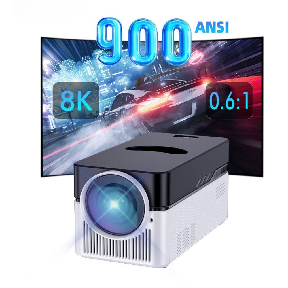 Projector Reach HY450 Pro must/valge