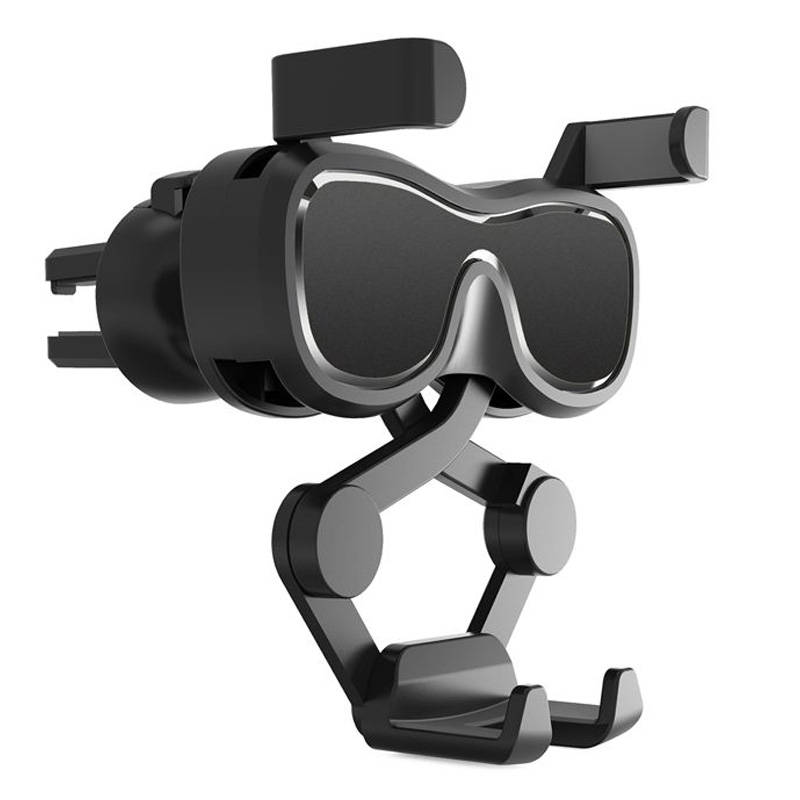 Gravity smartphone car hoidja jaoks air vent with air freshener must (YC06)