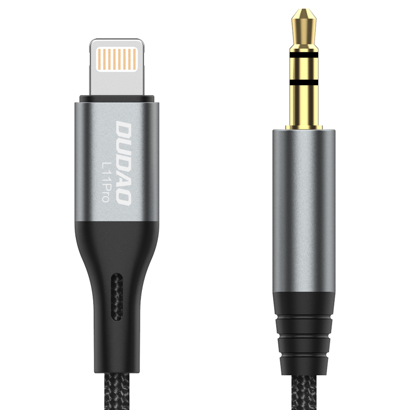 Dudao audio kaabel Lightning - mini jack 3.5mm 1m hall (L11PRO)