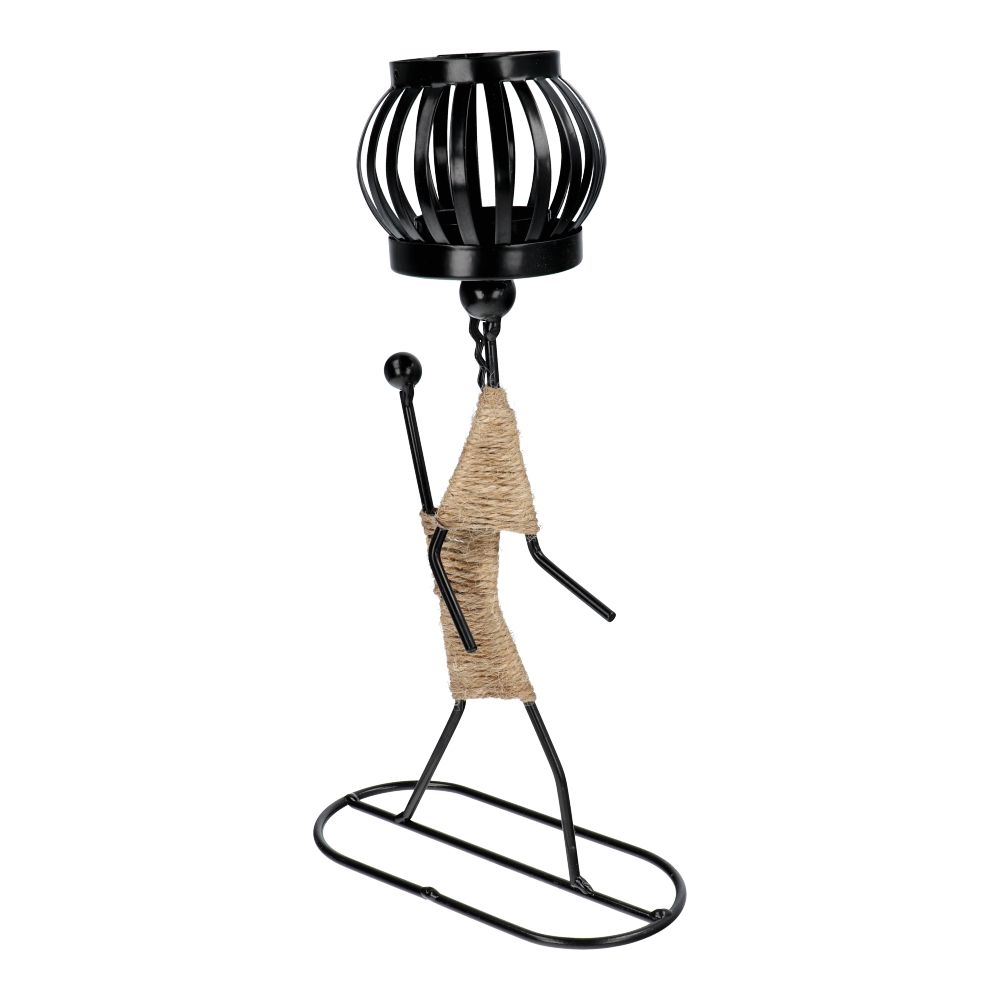 Decorative metall candlestick ART DECO Africa mudel E IALC-1