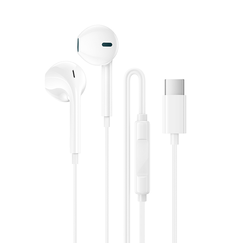 Borofone Kõrvaklapid BM100 Fuente with microphone Type C (DAC) valge