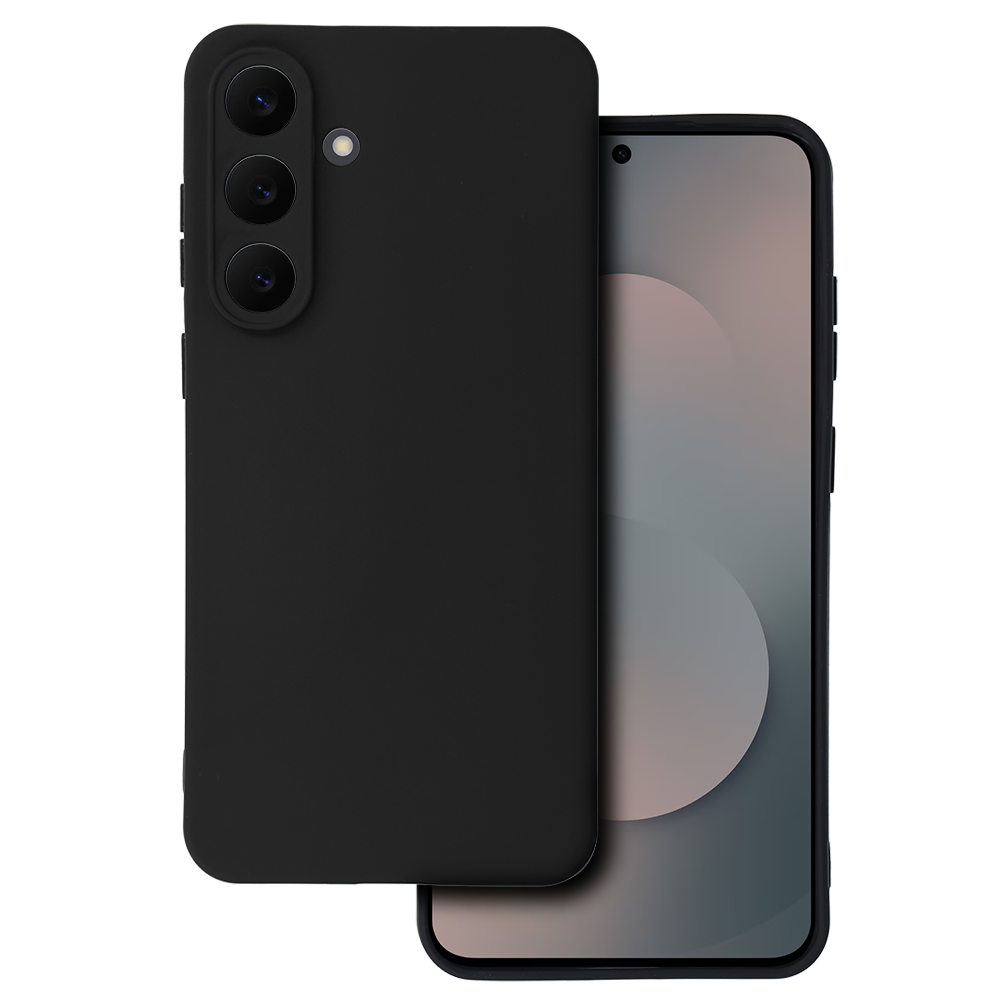 Taga Ümbris MATT jaoks SAMSUNG GALAXY S25 FE must