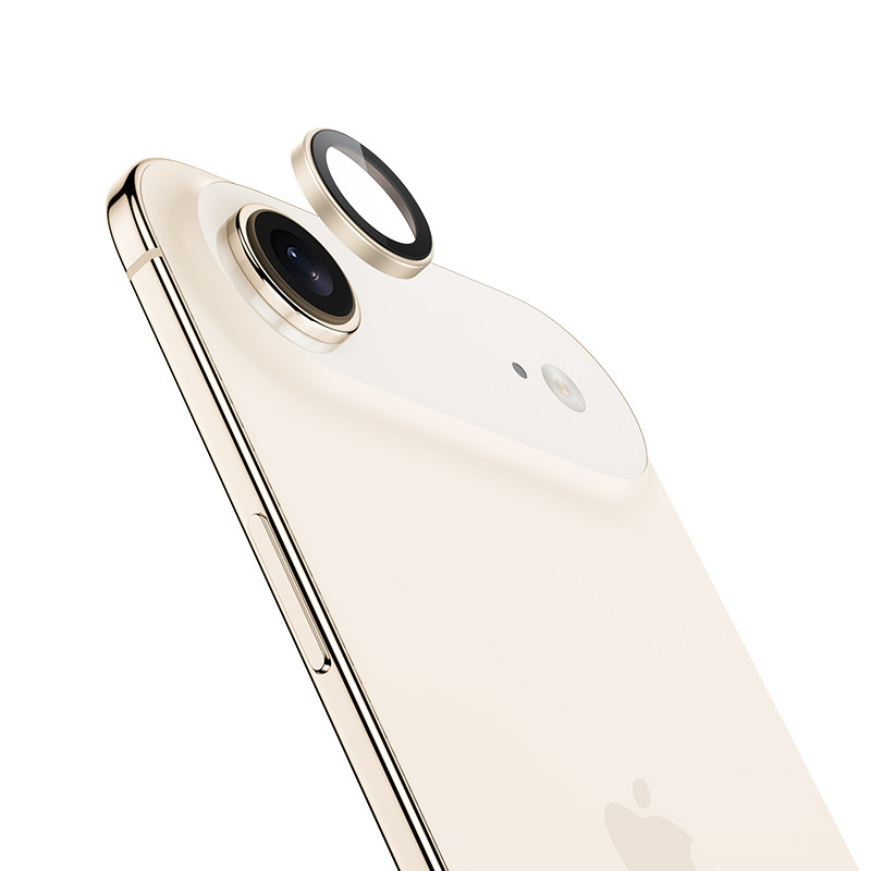 Benks Tempered glass Glass Warrior Lens Protector on camera jaoks Iphone 17 Air (lens 1 piece) gold