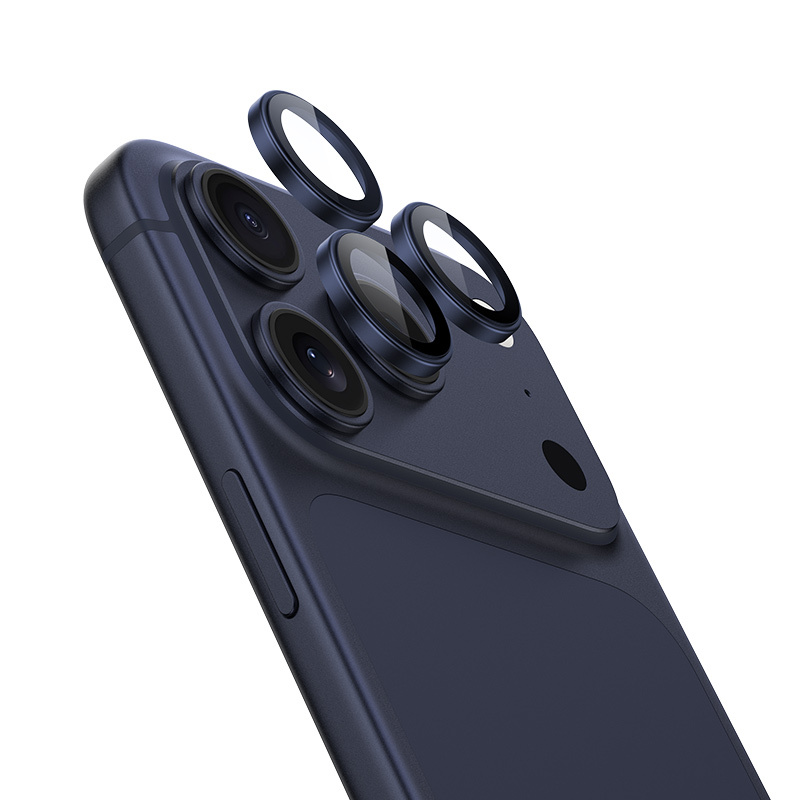 Benks Tempered glass DR Sapphire Lens Protector on camera jaoks Iphone 17 Pro/17 Pro Max (lens 3 pieces) sinine