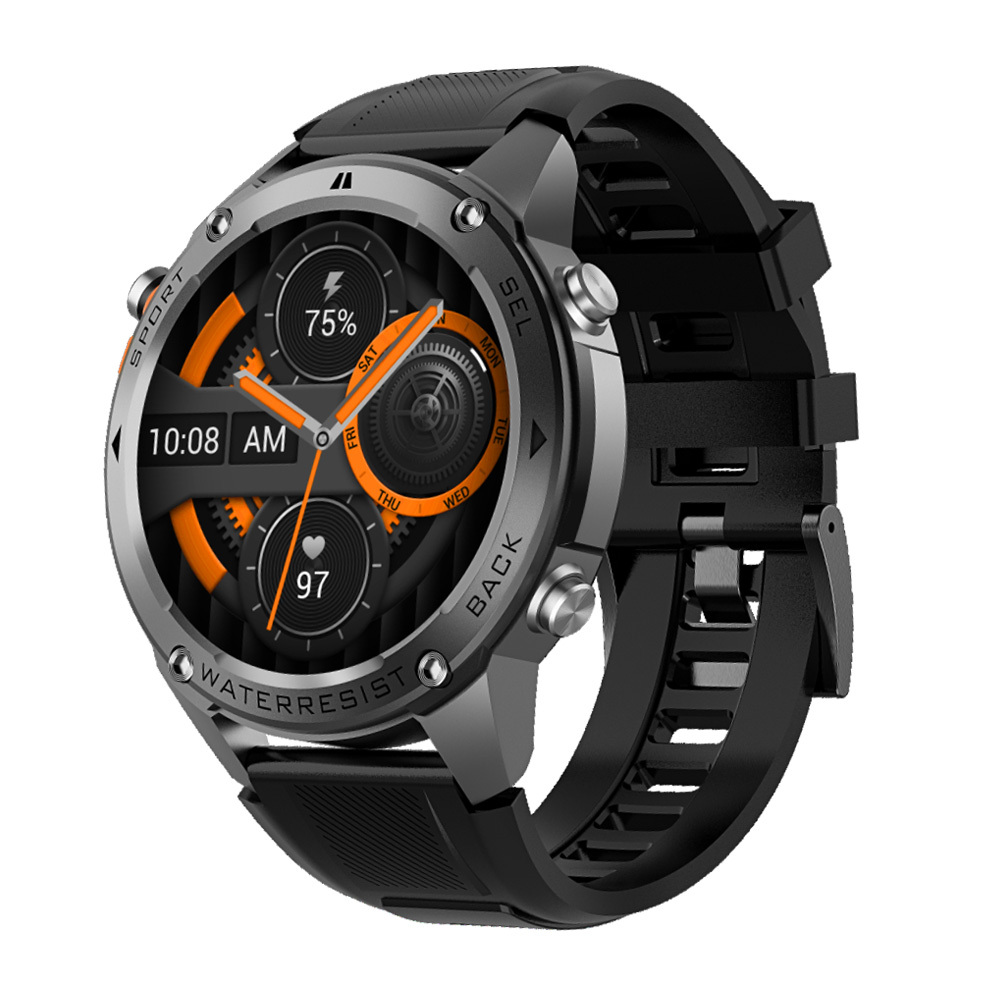 Blavec Smartwatch M-03 Predator AMOLED GPS Voice Call (SWM03-GP) graphite + 1 rihm